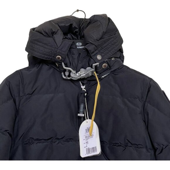 Parajumpers Coat Womens Long Bear Long Jacket Black Size Small S Down Hooded - Picture 2 of 16